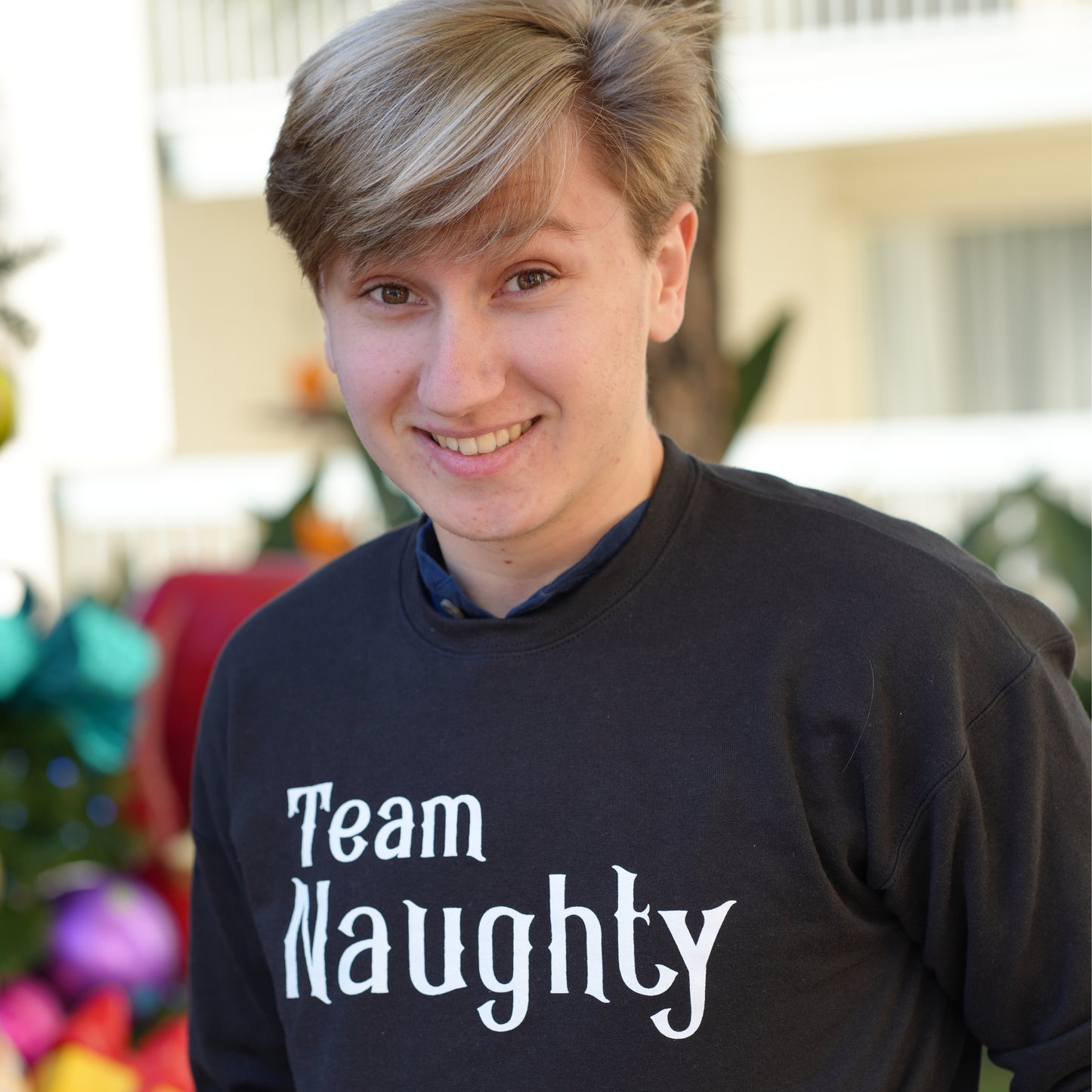 Team Naughty Crewneck Sweatshirt